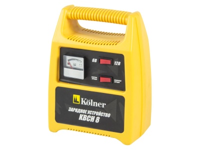 Изображение товара Зарядное устройство для аккумуляторов Kolner 6В/2А, 12В/5.6А ток 8А в Миди Лтд