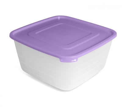 Набор контейнеров УНИКО для продуктов (СВЧ) квадратные 4шт 0,45л,0,9л,1,4л,2,1л (12шт/уп) - фото в Миди Лтд Изображение товара Набор контейнеров УНИКО для продуктов (СВЧ) квадратные 4шт 0,45л,0,9л,1,4л,2,1л (12шт/уп) в Миди Лтд