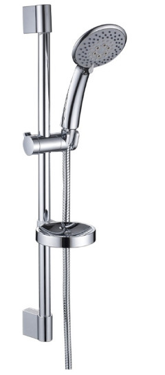 Изображение товара Стойка для душа с лейкой шлангом мыльницей, пластик ХХХ в Миди Лтд