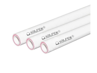 Труба полипропиленовая 25*4,2  гор/воды и отопления, армир.стекловолокном PN 25 VALFEX (4метра) - фото в Миди Лтд Изображение товара Труба полипропиленовая 25*4,2  гор/воды и отопления, армир.стекловолокном PN 25 VALFEX (4метра) в Миди Лтд