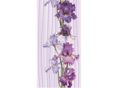 Панель ПВХ Узор термопечать 0,25х2,7м (уп=6,75м2/10шт) ирисы - фото в Миди Лтд Изображение товара Панель ПВХ Узор термопечать 0,25х2,7м (уп=6,75м2/10шт) ирисы в Миди Лтд