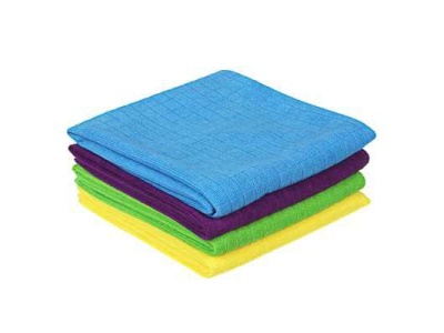 Изображение товара Тряпка для пола микрофибра, в клетку 50*70см VETTA 4 цвета (120шт/кор) в Миди Лтд