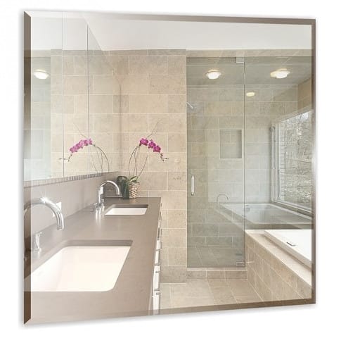 Зеркало MIXLINE "Квадрат" 530*530 б/полки с фацетом - фото в Миди Лтд Изображение товара Зеркало MIXLINE "Квадрат" 530*530 б/полки с фацетом в Миди Лтд