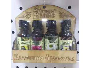 Изображение товара Набор масел Женский собланз (иланг-иланг, розовое дерево, жасмин, ваниль) (4шт/уп) в Миди Лтд