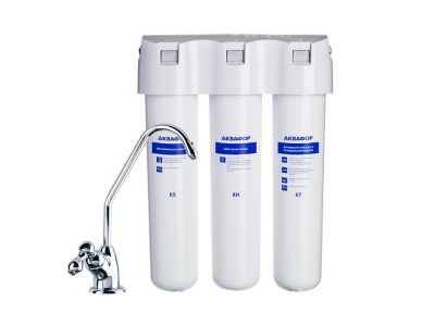 Изображение товара Водоочиститель Аквафор Кристал-А для жесткой воды в Миди Лтд