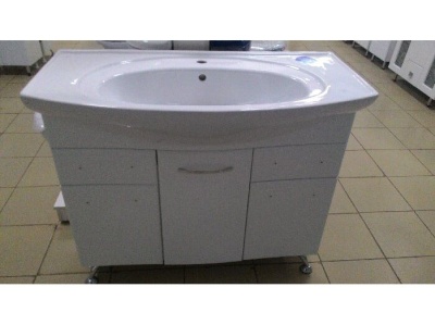 Изображение товара Тумба для ванной "Неаполь"100/2 с умывальником "Энигма-100" Х в Миди Лтд