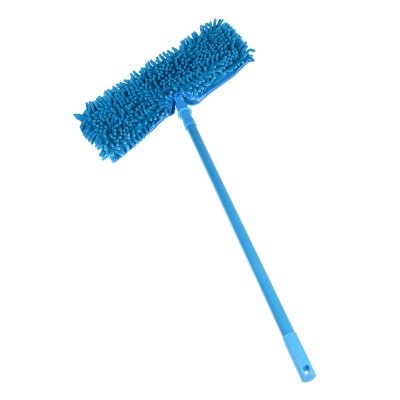Изображение товара Швабра с насадкой из микрофибры двухсторонняя, телескоп. черенок, металл 110см VETTA (24шт/кор) в Миди Лтд