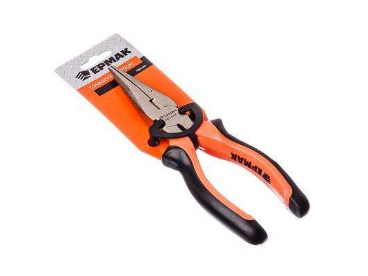 Изображение товара Тонкогубцы 180мм ЕРМАК PROFI                  ХХ в Миди Лтд