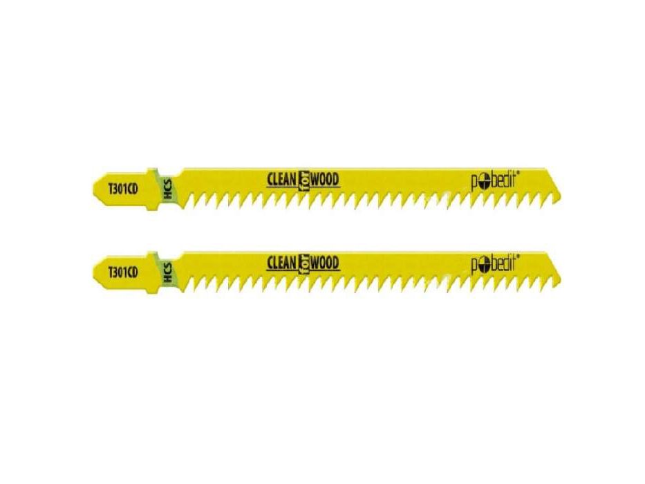 Изображение товара Полотна для электролобзика Pobedit T301C HCS (2шт/уп) 2500090 в Миди Лтд