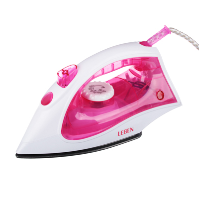 Изображение товара Утюг LEBEN 1200Вт с отпаривателем подошва антипригарное покрытие, прозрачный корпус в Миди Лтд