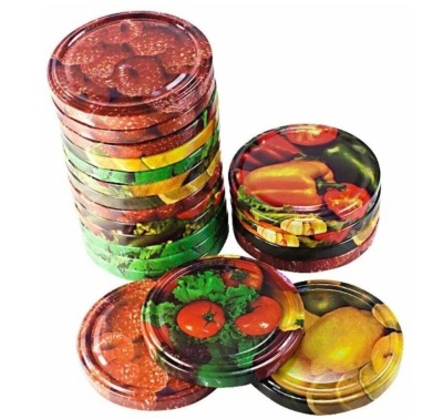 Изображение товара Крышки винтовые Твист-офф D=82мм Ассорти (20шт/уп) в Миди Лтд