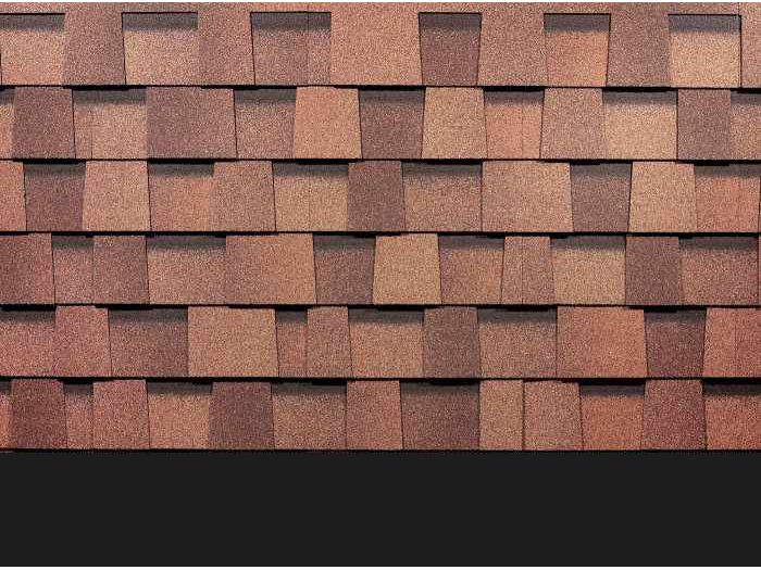 Изображение товара ХЧерепица ламинированная DOCKE PIE Premium Dragon 1000*391мм Карамель (2,38м2/уп) в Миди Лтд