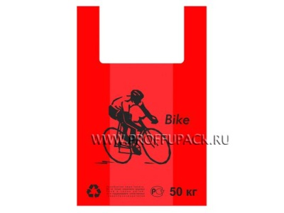 Изображение товара Пакет-майка 34*55см Байк особо прочная (50шт/уп) в Миди Лтд