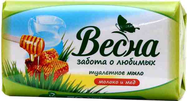 Изображение товара Мыло ВЕСНА "Молоко и мед" 90 гр (135129) в Миди Лтд