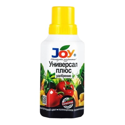 Удобрение жидкое JOY Универсал-плюс (лигногумат) 0,33л - фото в Миди Лтд Изображение товара Удобрение жидкое JOY Универсал-плюс (лигногумат) 0,33л в Миди Лтд