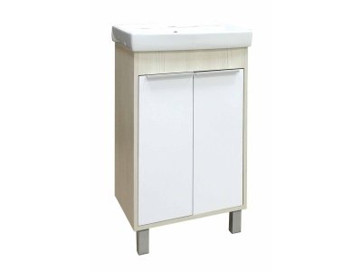 Тумба для ванной "Рокко" 50 белая с умывальником Como/Енисей 50 (ольха) Х - фото в Миди Лтд Изображение товара Тумба для ванной "Рокко" 50 белая с умывальником Como/Енисей 50 (ольха) Х в Миди Лтд