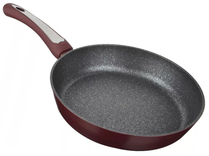 Сковорода литая SATOSHI Ла Мери 26см антипригар покрытие мрамор индукция - фото в Миди Лтд Изображение товара Сковорода литая SATOSHI Ла Мери 26см антипригар покрытие мрамор индукция в Миди Лтд