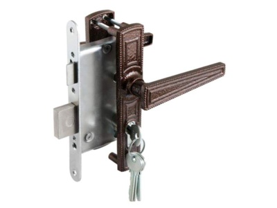 Замок врезной 3В 4-3,01 медь (15шт/уп) - фото в Миди Лтд Изображение товара Замок врезной 3В 4-3,01 медь (15шт/уп) в Миди Лтд