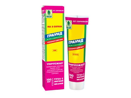 Средство Граунд против сорняков флакон 100мл (кор/40шт) - фото в Миди Лтд Изображение товара Средство Граунд против сорняков флакон 100мл (кор/40шт) в Миди Лтд