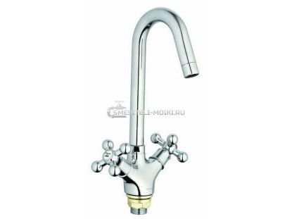 Смеситель GLAUF кухня м/к КOF 036  0763 - фото в Миди Лтд Изображение товара Смеситель GLAUF кухня м/к КOF 036  0763 в Миди Лтд