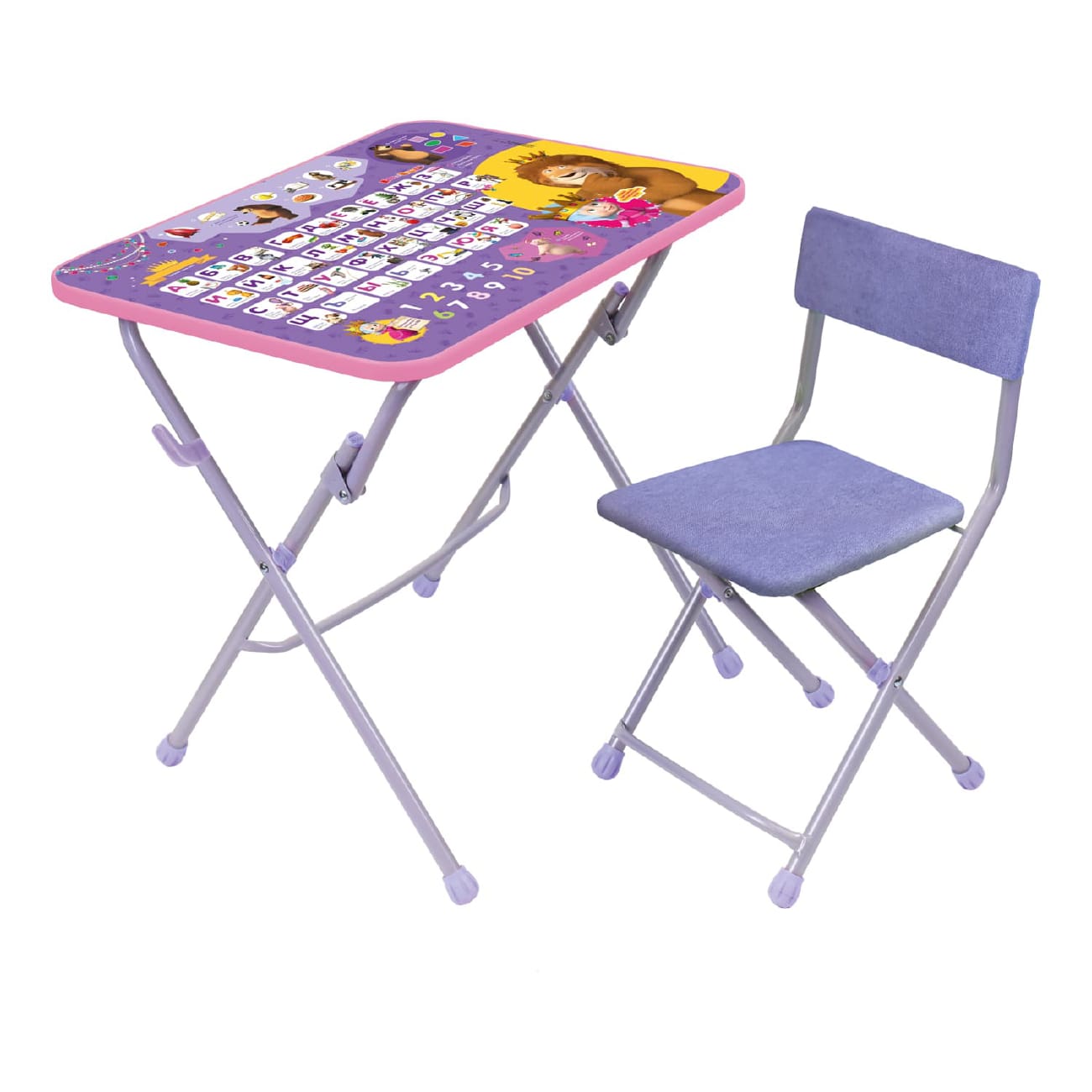 Детский комплект NIKA Маша и Медведь с азбукой  - фото в Миди Лтд Изображение товара Детский комплект NIKA Маша и Медведь с азбукой  в Миди Лтд