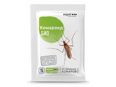 Изображение товара Средство Комароед БИО Август 15гр(10шт/уп) в Миди Лтд
