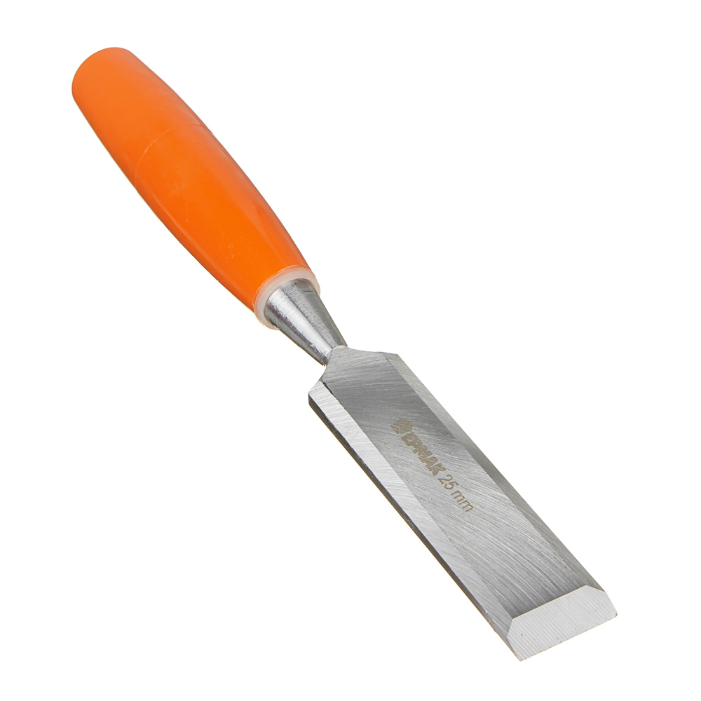 Стамеска 25мм пластиковая ручка ЕРМАК - фото в Миди Лтд Изображение товара Стамеска 25мм пластиковая ручка ЕРМАК в Миди Лтд