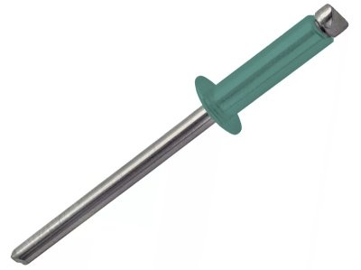 Изображение товара Заклепка алюм/сталь 3,2х8 RAL 5021 водная синь (100 шт/уп)  Х в Миди Лтд