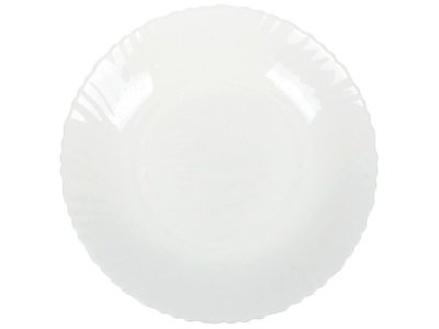 Тарелка обеденная стеклокерамика круглая 24см Daniks Белая (6шт/уп) - фото в Миди Лтд Изображение товара Тарелка обеденная стеклокерамика круглая 24см Daniks Белая (6шт/уп) в Миди Лтд