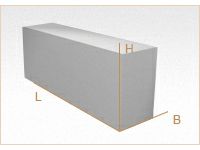 Блок для перегородок Грас D 500 B2.5 600x100x300 (120шт/пал) - фото в Миди Лтд Изображение товара Блок для перегородок Грас D 500 B2.5 600x100x300 (120шт/пал) в Миди Лтд