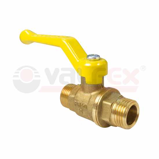 Изображение товара Кран газовый шар. 1/2 ш/ш ручка Valfex латунь (24шт/уп) в Миди Лтд