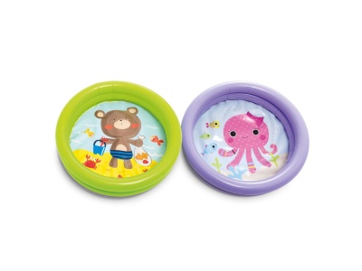 Бассейн надувной детский INTEX 61*15см 15л, медвежонок, зеленый 59409NP (36шт/кор) - фото в Миди Лтд Изображение товара Бассейн надувной детский INTEX 61*15см 15л, медвежонок, зеленый 59409NP (36шт/кор) в Миди Лтд