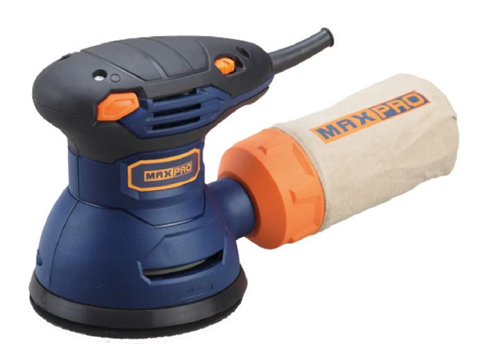 Изображение товара Шлифмашина Эксцентриковая MAX-PRO 300 Вт 5000-12000 (коробка) (8шт/уп) в Миди Лтд