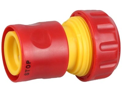 Соединитель GRINDA GC-34A для шланга быстросъемный с автостопом 3/4" - фото в Миди Лтд Изображение товара Соединитель GRINDA GC-34A для шланга быстросъемный с автостопом 3/4" в Миди Лтд