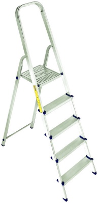 Алюминиевая стремянка 6 ступени высота до верхней площ 124см 4,65кг - фото в Миди Лтд Изображение товара Алюминиевая стремянка 6 ступени высота до верхней площ 124см 4,65кг в Миди Лтд