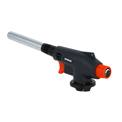 Изображение товара Горелка газовая с пьезоподжигом ЕРМАК узкое сопло 20*6*4см (80шт/кор) в Миди Лтд