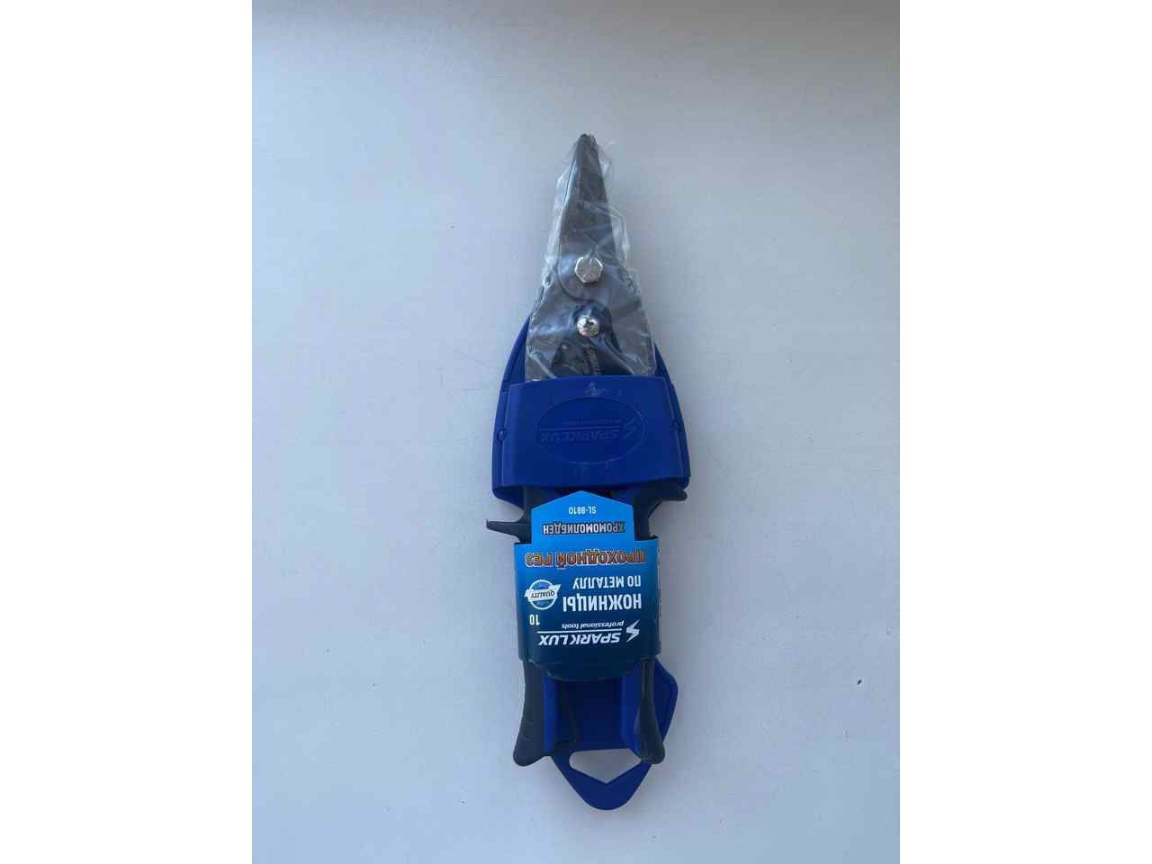 Ножницы по металлу 250мм Spark LUX универсальные с двухкомпонентными ручками (60шт/кор) - фото в Миди Лтд Изображение товара Ножницы по металлу 250мм Spark LUX универсальные с двухкомпонентными ручками (60шт/кор) в Миди Лтд