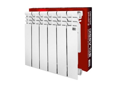 Радиатор алюминиевый STI 350/80  (6секций) - фото в Миди Лтд Изображение товара Радиатор алюминиевый STI 350/80  (6секций) в Миди Лтд