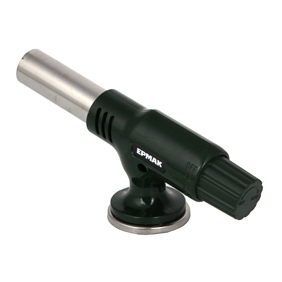 Горелка газовая с пьезоподжигом ЕРМАК широкое сопло 16*4,5*6,4см (90шт/кор) - фото в Миди Лтд Изображение товара Горелка газовая с пьезоподжигом ЕРМАК широкое сопло 16*4,5*6,4см (90шт/кор) в Миди Лтд