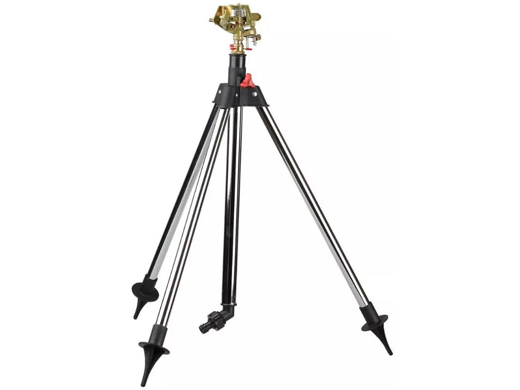 Изображение товара Распылитель импульсный GRINDA RB-T на треноге полив 490м2 металл в Миди Лтд