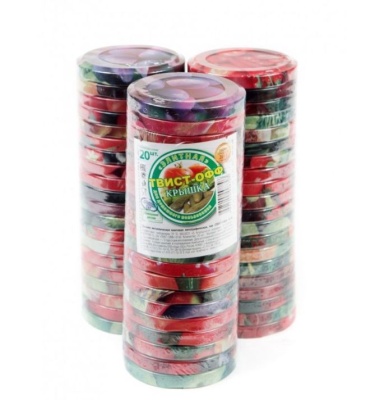 Крышки винтовые Твист-офф D=66мм Элитная с картинкой (20шт/уп) - фото в Миди Лтд Изображение товара Крышки винтовые Твист-офф D=66мм Элитная с картинкой (20шт/уп) в Миди Лтд