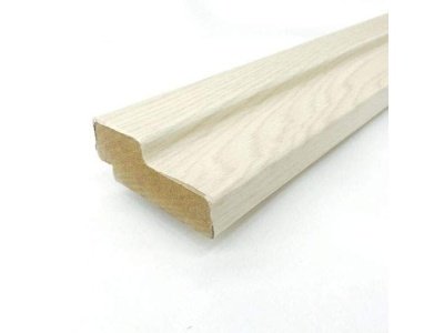 Брус коробочный МДФ деколайн беленый дуб 26*70*2070 (5шт/уп) - фото в Миди Лтд Изображение товара Брус коробочный МДФ деколайн беленый дуб 26*70*2070 (5шт/уп) в Миди Лтд