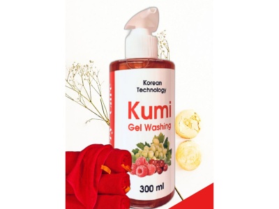 Гель для умывания KUMI ягоды 300мл (15шт/уп) - фото в Миди Лтд Изображение товара Гель для умывания KUMI ягоды 300мл (15шт/уп) в Миди Лтд