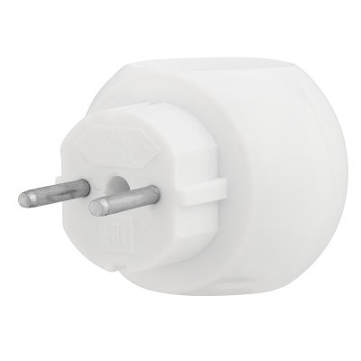 Изображение товара Тройник электрический Шар REXANT 6А белый в Миди Лтд