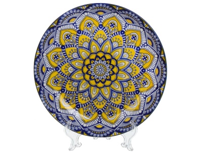 Тарелка обеденная керамика круглая 23см Daniks Мантра (40шт/уп) - фото в Миди Лтд Изображение товара Тарелка обеденная керамика круглая 23см Daniks Мантра (40шт/уп) в Миди Лтд