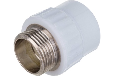 Муфта РРR 25*3/4 наружная резьба Valfex (25шт/уп) - фото в Миди Лтд Изображение товара Муфта РРR 25*3/4 наружная резьба Valfex (25шт/уп) в Миди Лтд