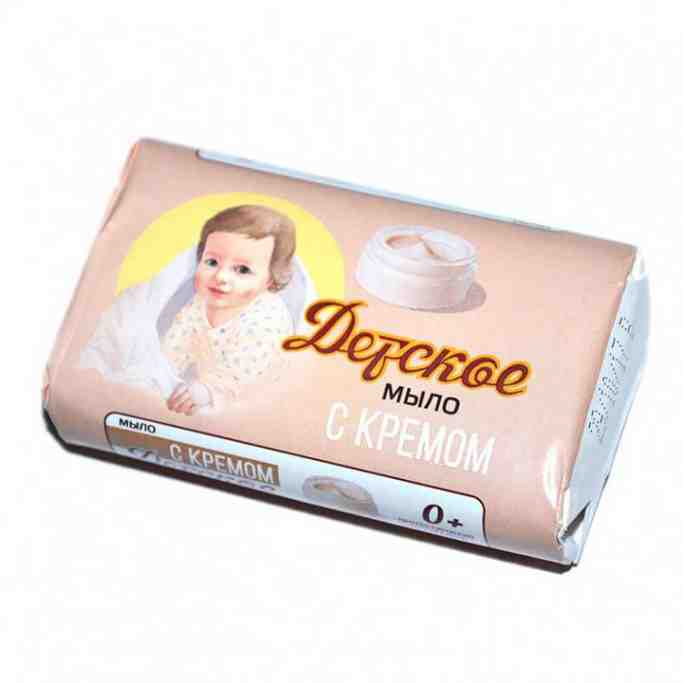 Изображение товара Мыло ДЕТСКОЕ с кремом 90г в Миди Лтд