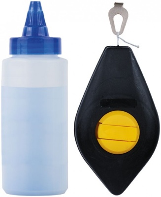 Изображение товара Шнур малярный разметочный ABS 30м+Краска 125гр в Миди Лтд