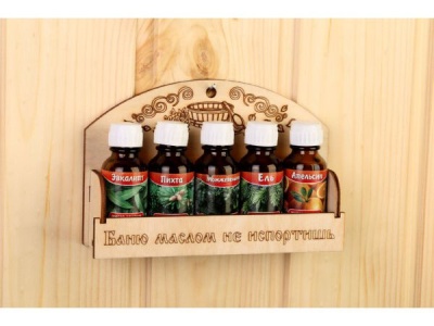 Изображение товара Набор масел №1 Баню маслом не испортишь (5шт по 15мл) в Миди Лтд