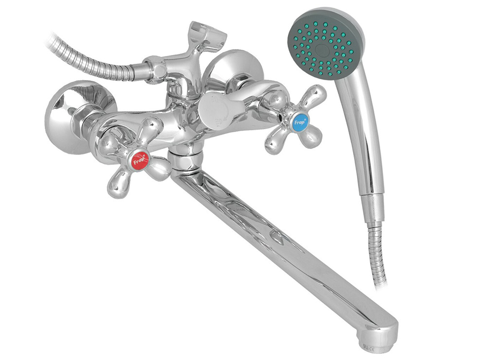 Смеситель для ванны длиный излив F22731-B FRAP - фото в Миди Лтд Изображение товара Смеситель для ванны длиный излив F22731-B FRAP в Миди Лтд
